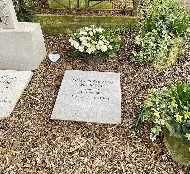George Michael Highgate Cemetery