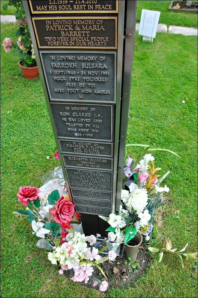 Freddie Mercury Kensal Green Cemetery