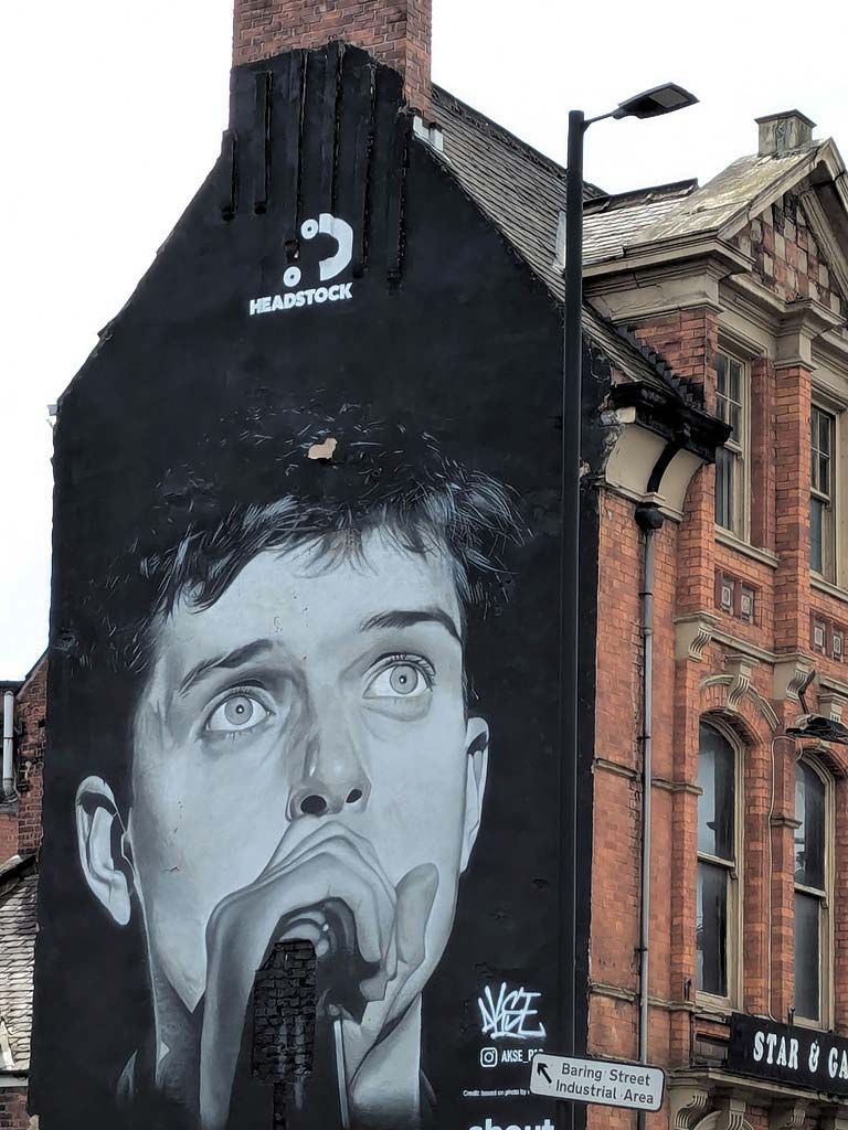 Ian Curtis Mural